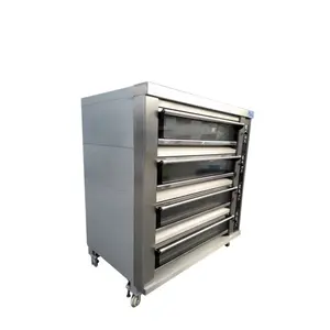 Beste Kwaliteit Commerciële Bakkerij Apparatuur Gas Dek Oven 3 Dek 6 Lade Bakapparatuur Bakoven Brood Maken Bakker Machine