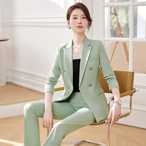 <span class=keywords><strong>OL</strong></span> ชุดสูทเสื้อโค้ทและกางเกงสำหรับมืออาชีพของผู้หญิงชุดเสื้อแจ็กเก็ตสองชิ้นทันสมัยและสง่างามสำหรับงานปาร์ตี้ - Product Image 4