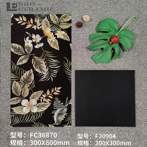 Baldosas de suface mate anticratch para decoración interior, azulejos de pared rústicos para baño y cocina, 300x600 - Product Image 3