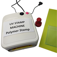 Fabrication de timbres 36W Bureau personnalisé Tampon en caoutchouc polymère UV Machine à timbres polymère