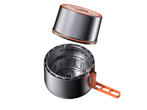 Friteuse à air portable pour le <span class=keywords><strong>camping</strong></span>, économie d'énergie, charbon de bois, maison intelligente de sport, vente en gros de qualité supérieure, vente en gros de Chine - Product Image 2