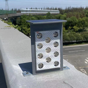 Delimitador de Carreteras Reflectante Solar de Aluminio <span class=keywords><strong>Flexible</strong></span>, Delimitador de Carreteras Reflectante en Forma de Trapezoide - Product Image 1