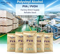 Alcool Polyvinylique (PVOH) PVA2488 2688 2088 1788 0588 de Qualité Industrielle, Poudre Haute Pureté, Fourniture Directe d'Usine Joyforce