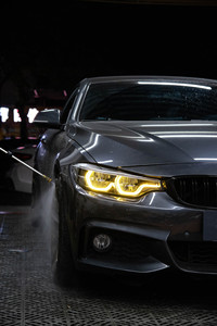 Ensemble de phares avant de voiture, LED DRL, feux de jour à double couleur, phare Spoon pour <span class=keywords><strong>BMW</strong></span> Série 3 F30 2012-2015 - Product Image 5