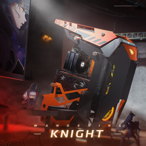 AsiaHorse <span class=keywords><strong>le</strong></span> <span class=keywords><strong>Chevalier</strong></span> <span class=keywords><strong>Errant</strong></span> CP200 235w TDP 4 Caloducs en Cuivre Refroidisseur d'Air pour Processeur avec Double Ventilateur PWM 120mm - Product Image 2