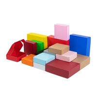 Boîte d'expédition en carton ondulé personnalisée avec logo couleur pour emballage cadeau cosmétique, soins de la peau, vêtements