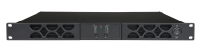 Amplificateur de puissance numérique professionnel QS2.45 1U 2 canaux 4500W Classe D avec PFC et large plage de tension, montable en rack pour systèmes Line Array de scène - Vente chaude