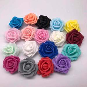 Flor artificial <span class=keywords><strong>de</strong></span> espuma <span class=keywords><strong>para</strong></span> decoración <span class=keywords><strong>de</strong></span> <span class=keywords><strong>bodas</strong></span>, rosa <span class=keywords><strong>para</strong></span> decoración <span class=keywords><strong>de</strong></span> pasteles, 7cm, 1 ud. - Product Image 3