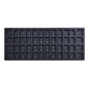 Grille de drainage résistante à la corrosion, à trous ronds et rectangulaires, en composite polymère, pour zones humides et usage industriel - Product Image 2