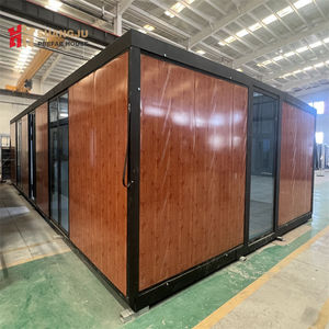 Estructura de acero prefabricada de construcción rápida resistente a terremotos UPS Casa prefabricada Casas de contenedores para México República Dominicana - Product Image 2