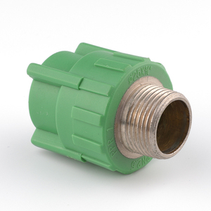 Bán Buôn Chất Lượng Cao Bền Màu Xanh Lá Cây Nhựa Vật Liệu Hệ Thống Ống Nước Dubai Brass Chèn PPR Ống Phụ Kiện - Product Image 3