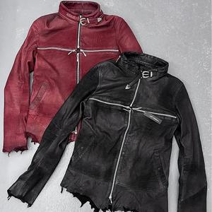 Chaqueta Deportiva Urbana de Cuero/Algodón <span class=keywords><strong>para</strong></span> Hombre Personalizada de Fábrica - Personalizable con Bordado, Impresión y Otros Diseños Artesanales - Product Image 1