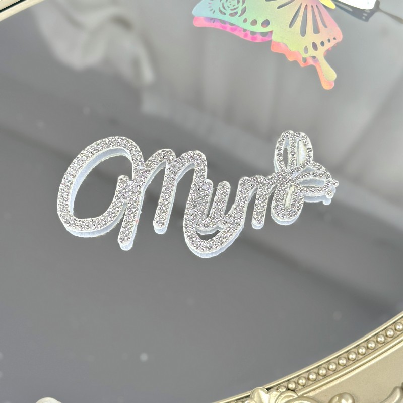 Argent-5pcs maman (9,5 cm de large)