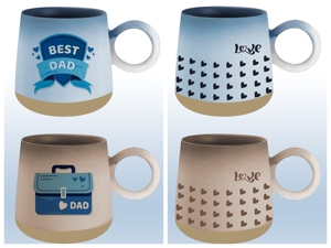 แก้วเซรามิกคุณภาพสูงทันสมัยแบบเรียบง่าย สีพื้นพร้อมลวดลายตัวอักษร เหมาะสำหรับเป็นของขวัญทางธุรกิจ - Product Image 5