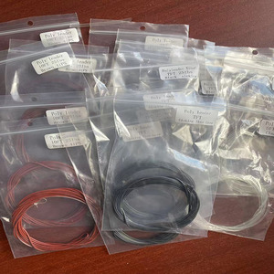 Dây câu Poly Leader trắng, nylon mềm cao cấp, đa sợi, chắc chắn, nổi/chìm, cuộn dây câu cá ngừ - Product Image 1