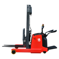 1.5 tonnes 2 tonnes 3 tonnes chariot élévateur électrique Walkie Stacker 24V gerbeur de palettes électrique