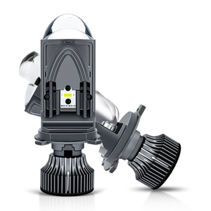 Phare LED laser H4 pour moto et voiture, projecteur à double lentille M01K H4, lampe antibrouillard LED, système d'éclairage pour voiture et moto - Product Image 3