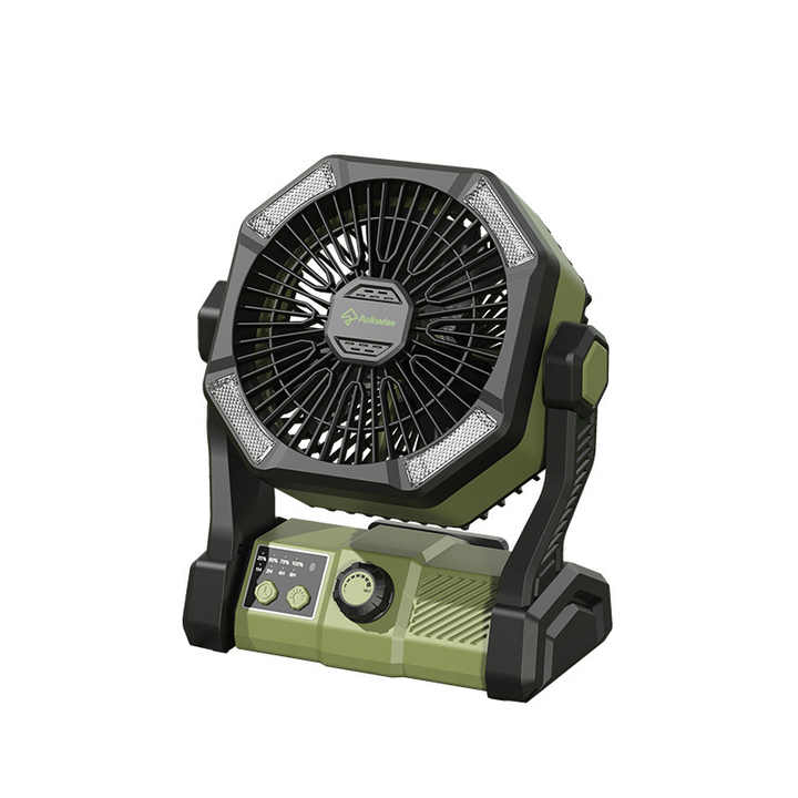 20000mAh Rechargeable Solar Fan LED Lantern 8 Inch Portable Cordless 7W P 010700352545