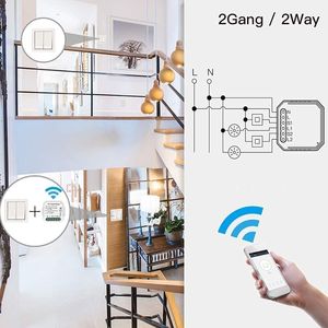 Homcloud โมดูลสวิตช์ Wi-Fi อัจฉริยะ2ช่อง220V AC 10A สำหรับระบบบ้านอัจฉริยะ - Product Image 2