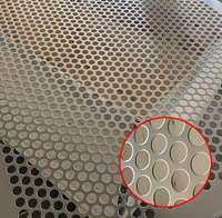 Plaque perforée en acier inoxydable sur mesure, plaque de poinçonnage, écran métallique perforé, treillis métallique avec services de découpe, soudage et pliage