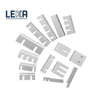 Lames dentelées LEKA en acier inoxydable, alliage d'aluminium et fonte, légères, compatibilité universelle, personnalisables