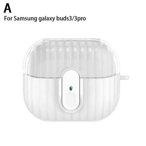 Meilleure vente étui de protection sans fil étanche à la mode pour écouteurs pour <span class=keywords><strong>Samsung</strong></span> Shell <span class=keywords><strong>Galaxy</strong></span> <span class=keywords><strong>Buds</strong></span> 3/3 Pro couverture transparente pour écouteurs - Product Image 5