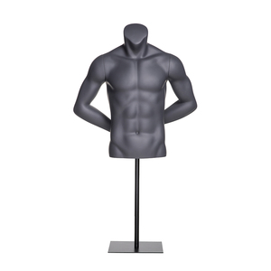 Maniquí de <span class=keywords><strong>Torso</strong></span> Masculino, Brazos, Espalda, Sin Cabeza, Medio Cuerpo, Modelo NI-7 - Product Image 2