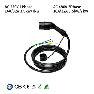 Top Rated Trending 32A 7kW Type 2 to Type 2 EV Charging Extension <b>Cable</b> <b>Waterproof</b> IP65 Long Reach - Product Image 4