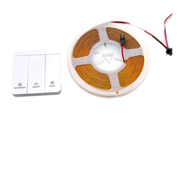 Lampu Strip LED COB WS2811 Addressable 784 LED RGBW Smart Strip Light 24V Digital Pixel 3000 6000K CCT Tahan Air