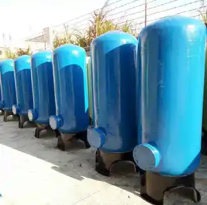 Fiberglass Reinforce Plastic tank, fiberglass filter pressure tank for water treatment and sewage treatment