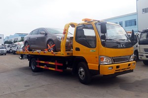 Nouveau camion de dépannage AOMAN fabriqué au Shandong, 4x2/4x4, diesel, boîte manuelle, plateau plat, capacité 3T-5T, norme Euro 3, pour le sauvetage routier - Product Image 6