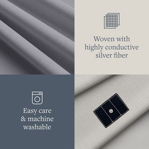 Tấm ga trải giường nền màu xám - Product Image 4