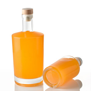 19 anni all'ingrosso chiaro classico vuoto <span class=keywords><strong>Vodka</strong></span> Tequila liquore di vetro bottiglia di Gin con sughero - Product Image 6