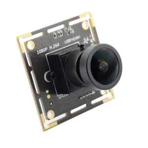 ELP 무료 드라이버 IMX323 센서 UVC USB2.0 H.264 1080P 30fps 광각 카메라 모듈 로우 라이트 지원 오디오