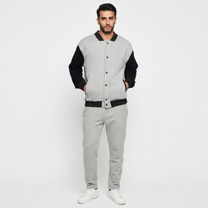 FINER THREADS Chaqueta Varsity de Invierno para Hombre, Personalizada, Impermeable, Transpirable, 100% Algodón, con Cuello Alto Bordado, Venta al Por Mayor - Product Image 1