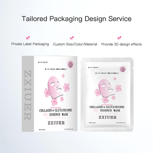 قناع ورقة الكولاجين والعسل 25 * 10ea ترطيب تفتيح EGF المهنية علاج الوجه قناع الجسم الهيالورونيك - Product Image 4