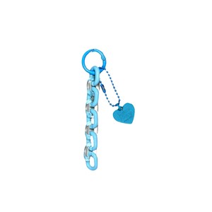 Funda protectora para <span class=keywords><strong>Airpods</strong></span> con cadena de gelatina de verano en forma de corazón, colgante para bolso y llavero - Product Image 5
