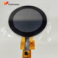 Nouveau produit Écran tactile rond de 4 pouces avec modules LCD haute résolution de panneau d'affichage TFT LCD 720*720