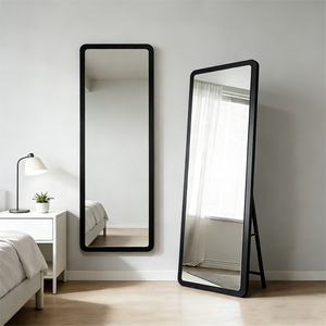 Grand miroir <span class=keywords><strong>mural</strong></span> de pleine longueur, miroir <span class=keywords><strong>moderne</strong></span> en verre sur pied pour salon, grand miroir vintage sur pied, <span class=keywords><strong>cadre</strong></span> de sol - Product Image 2