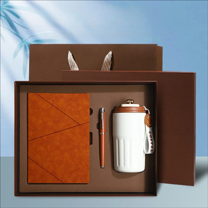 Set <span class=keywords><strong>de</strong></span> Regalo <span class=keywords><strong>de</strong></span> Cuaderno Personalizado, Bloc <span class=keywords><strong>de</strong></span> Notas <span class=keywords><strong>de</strong></span> Oficina con Alto Valor Cromático, Logotipo Imprimible, Empresa, Día del Padre, Reunión Anual - Product Image 1
