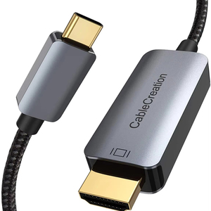 CableCreation tipo C <span class=keywords><strong>a</strong></span> <span class=keywords><strong>HDMI</strong></span> 4K <span class=keywords><strong>Otg</strong></span> adaptador divisor para ordenador portátil - Product Image 1