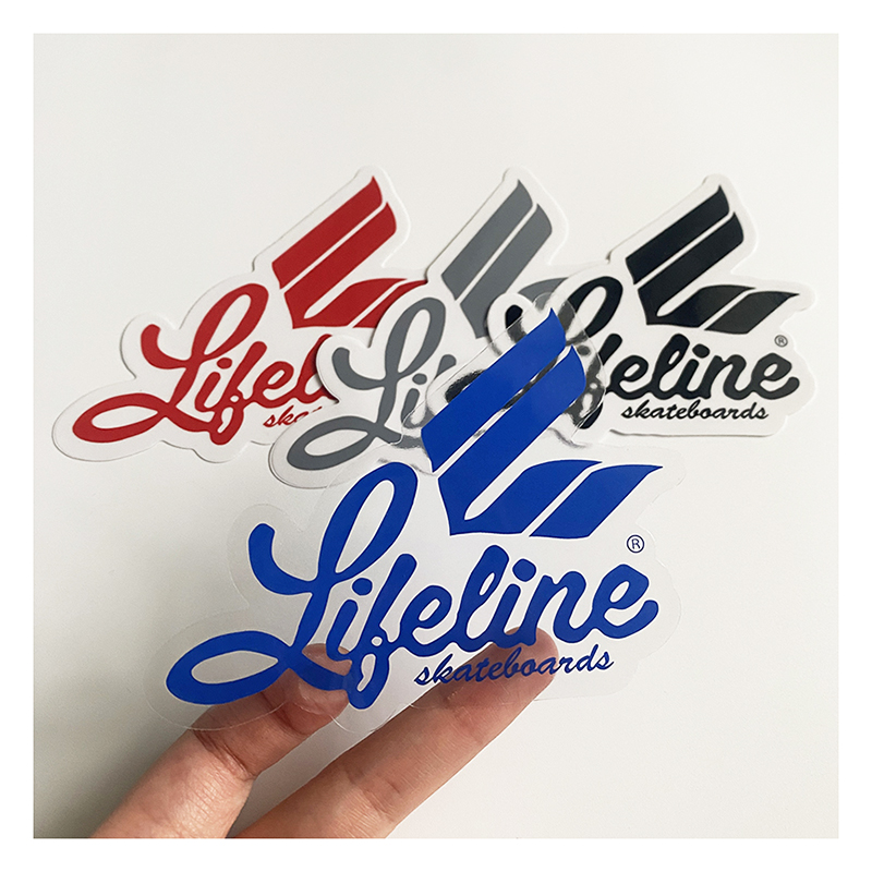 High Quality Die Cut Matte/Glossy Clear Vinyl Stickers Custom Logo Waterproof Transparent Vinyl Stickers