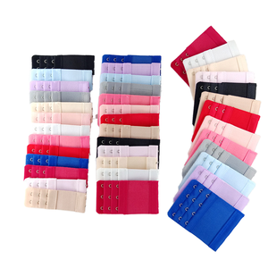 Vente en gros OEM TOP FASHION Soutien-gorge pour femmes avec crochet pour les yeux fermeture <span class=keywords><strong>à</strong></span> bande Lingerie Polyamide Extension de soutien-gorge Sous-vêtements Accessoires intimes - Product Image 5