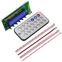VIRE Écran LCD Bluetooth 5.0 Carte décodeur MP3 Audio de voiture USB TF FM Radio Module lecteur MP3