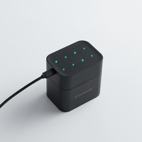Keeppower I8 1.5V AA rechargeable Li-ion 4-en-1 chargeur de batterie 8 pièces P1450I (3600mWh) batteries pour appareil photo/jouets/lampes de poche