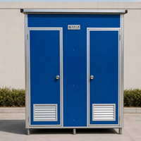 Toilettes préfabriquées portables sur mesure en gros, toilettes publiques modulaires mobiles