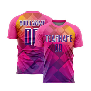 Maillot de sport personnalisé à manches courtes, respirant et à séchage rapide, avec logo, nom et numéro imprimés, pour femmes, hommes, filles et garçons - Product Image 1