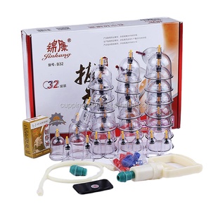 Jin Kang vacuüm cupping apparaat 32 blikjes huishoudelijke magnetische therapie pompen cupping gas doos explosieveilige verdikking pak - Product Image 1