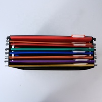 Dossier extensible 8 pochettes accordéon A4 format lettre Organisateur de documents portable avec onglets colorés Dossier extensible