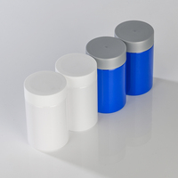 Bouteille d'emballage en plastique PET vide de 150 cc sans BPA, de qualité alimentaire, pour bonbons, pilules, médicaments et compléments alimentaires